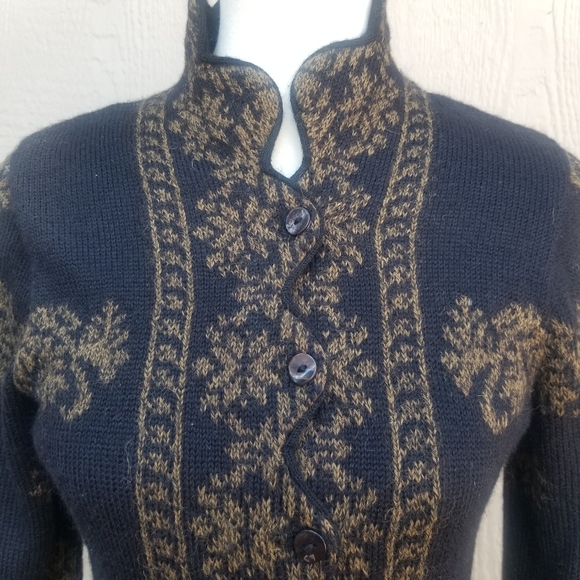 Invisible World By Millman 100% Alpaca Sweater XS - Picture 6 of 10